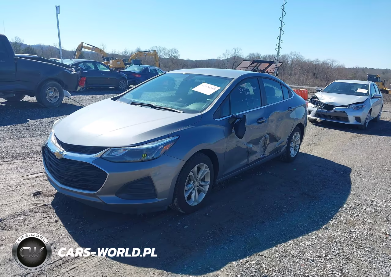 2019 Chevrolet Cruze Lt VIN:1G1BE5SM8K7139416 - 2