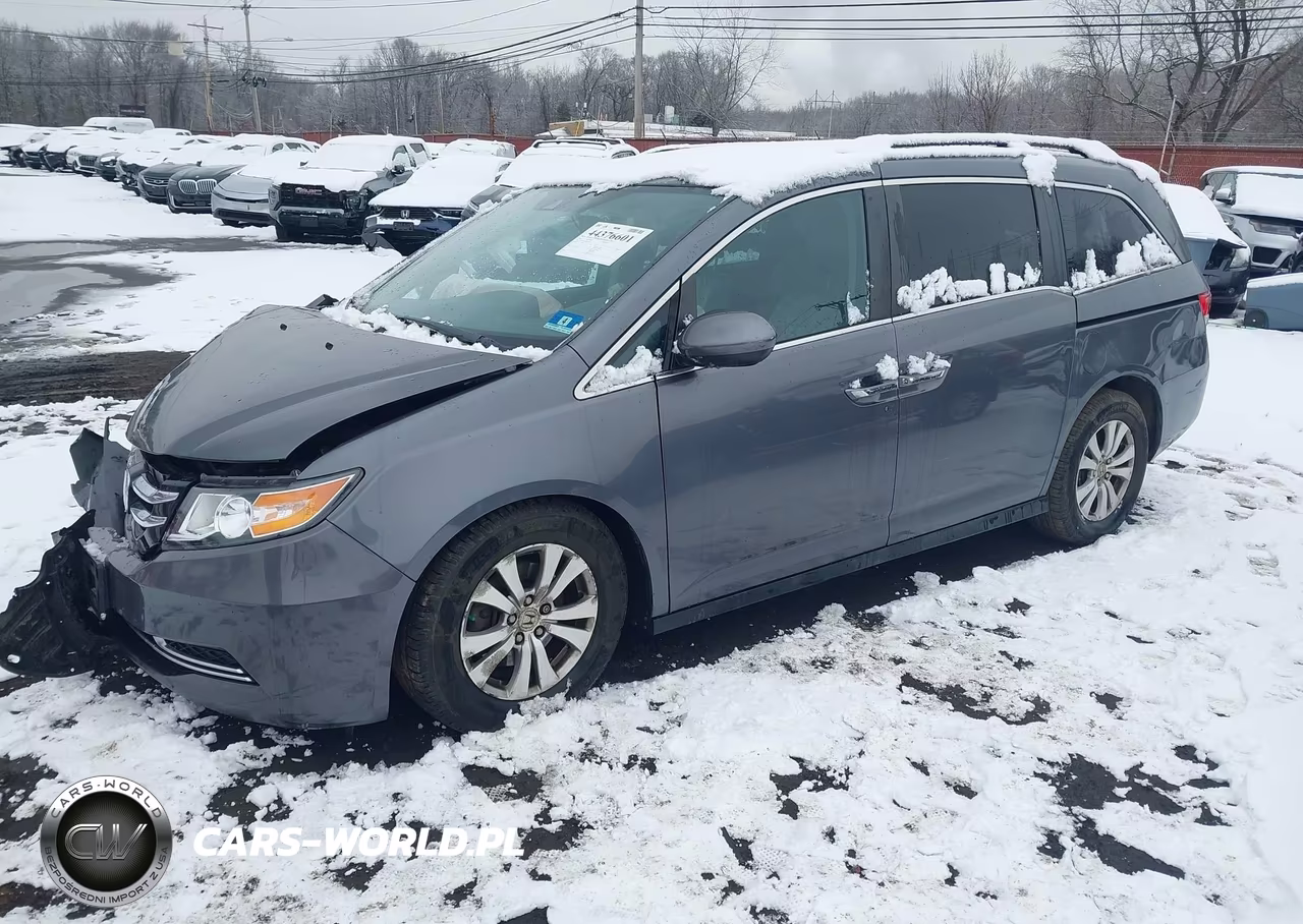 2016 Honda Odyssey Ex-L VIN:5FNRL5H6XGB050503 - 2