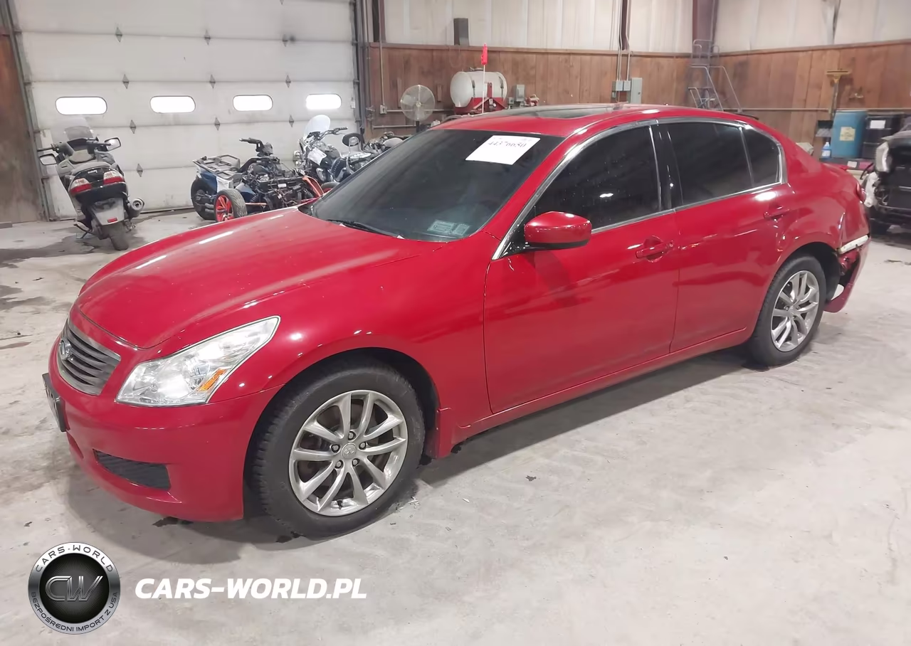 2009 Infiniti G37X VIN:JNKCV61F59M358350 - 2