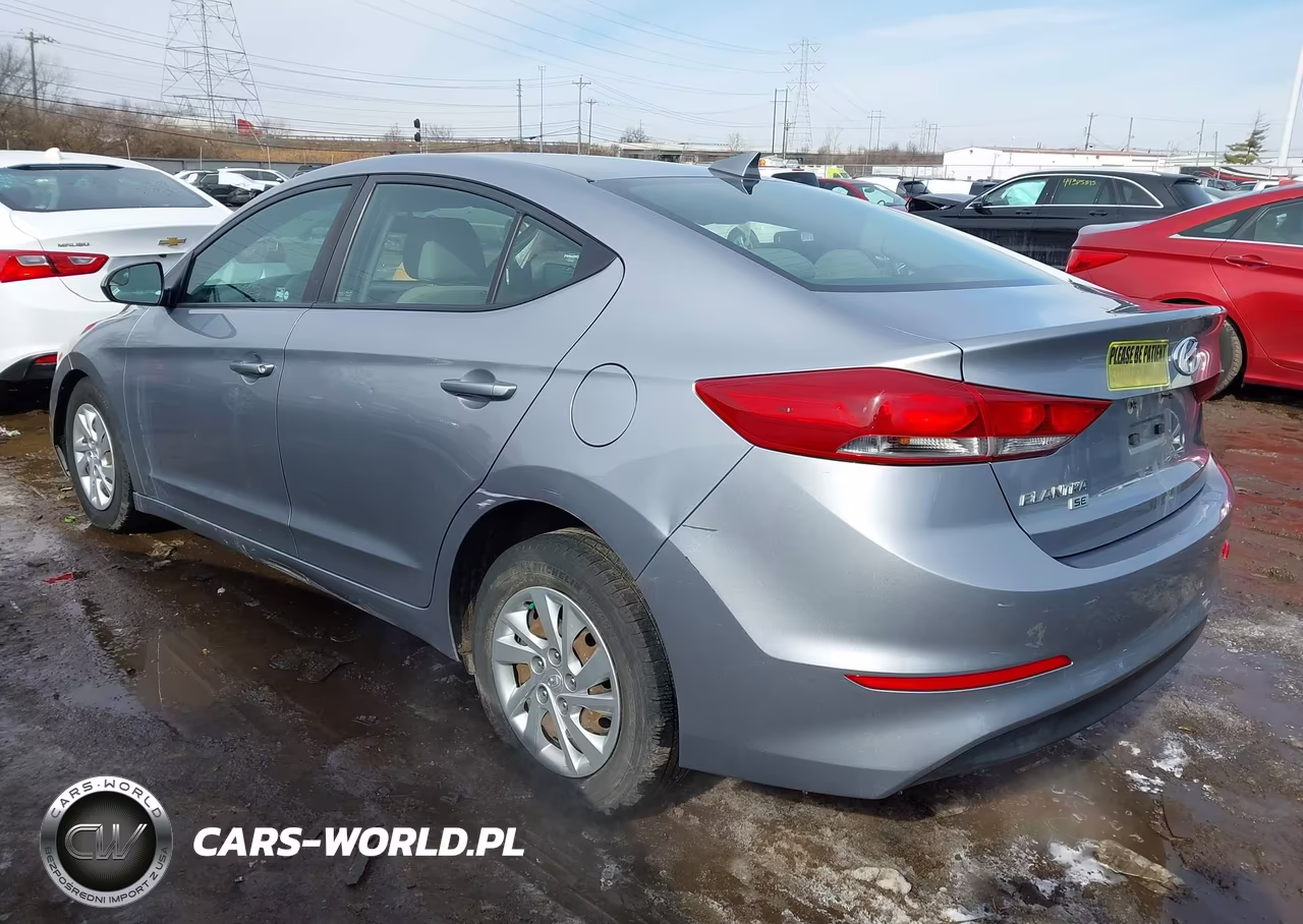 2017 Hyundai Elantra Se VIN:5NPD74LFXHH104353 - 3