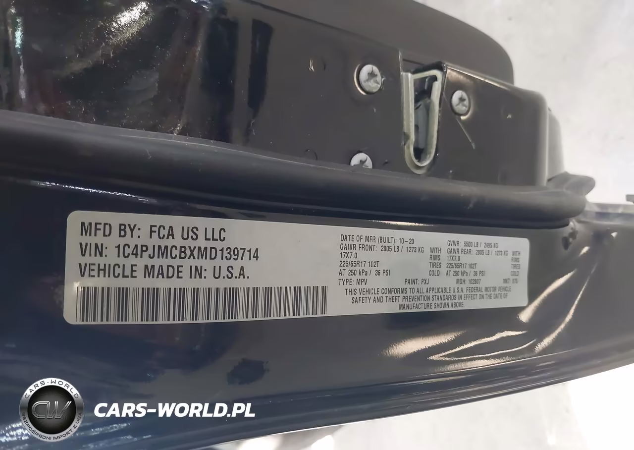 2021 Jeep Cherokee Latitude 4X4 VIN:1C4PJMCBXMD139714 - 9