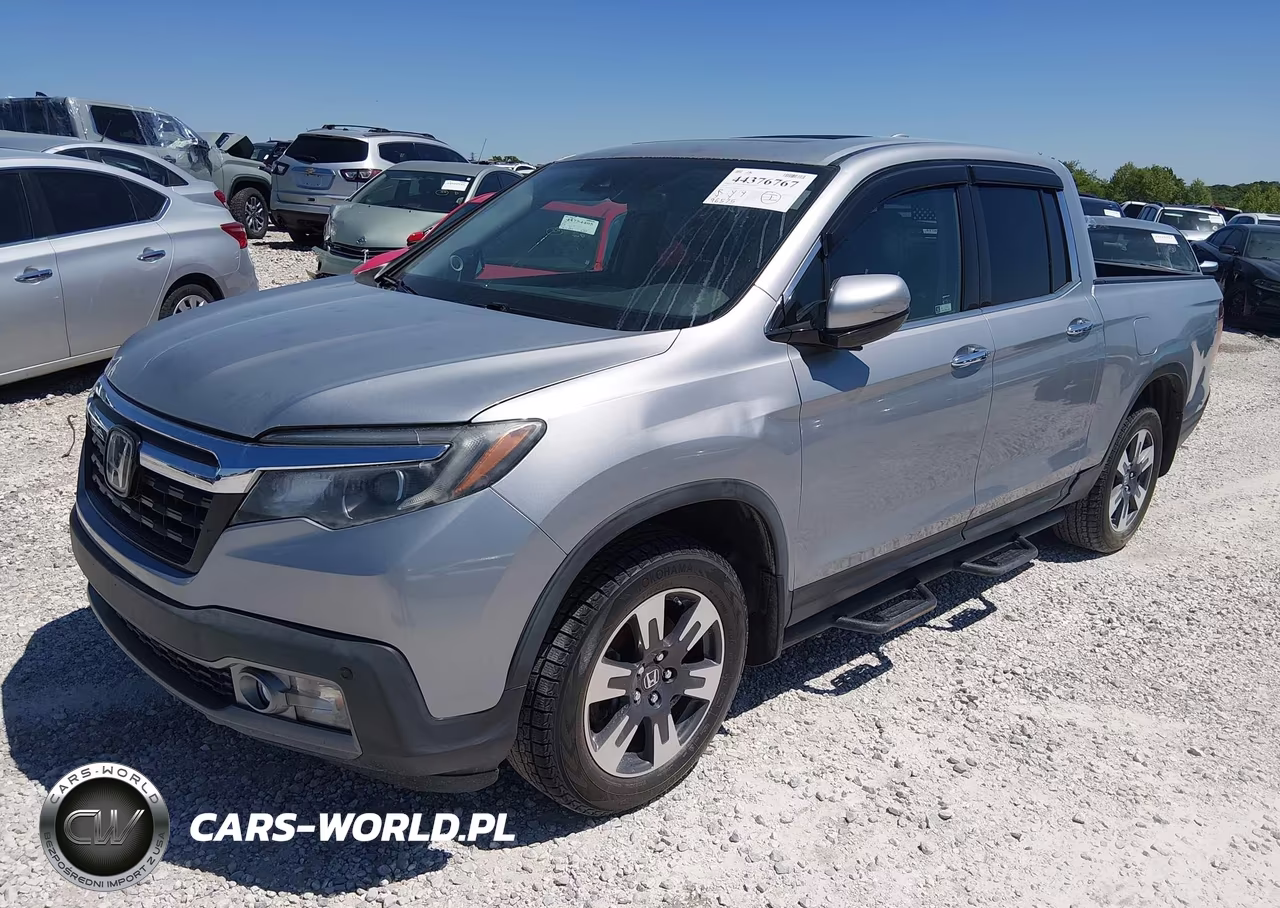2019 Honda Ridgeline Rtl-E VIN:5FPYK3F76KB016833 - 2