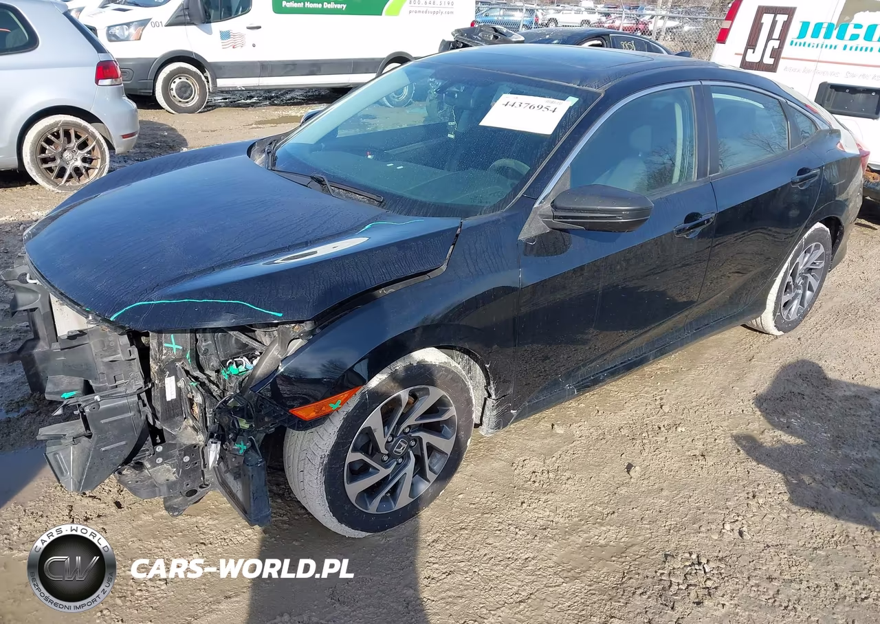 2017 Honda Civic Ex VIN:19XFC2F73HE043798 - 2