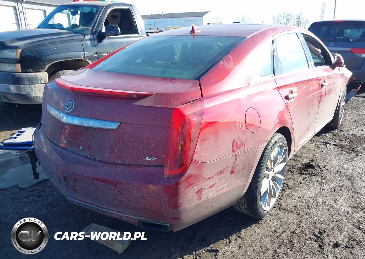 2014 Cadillac Xts Vsport Platinum VIN:2G61W5S86E9132263 - 4