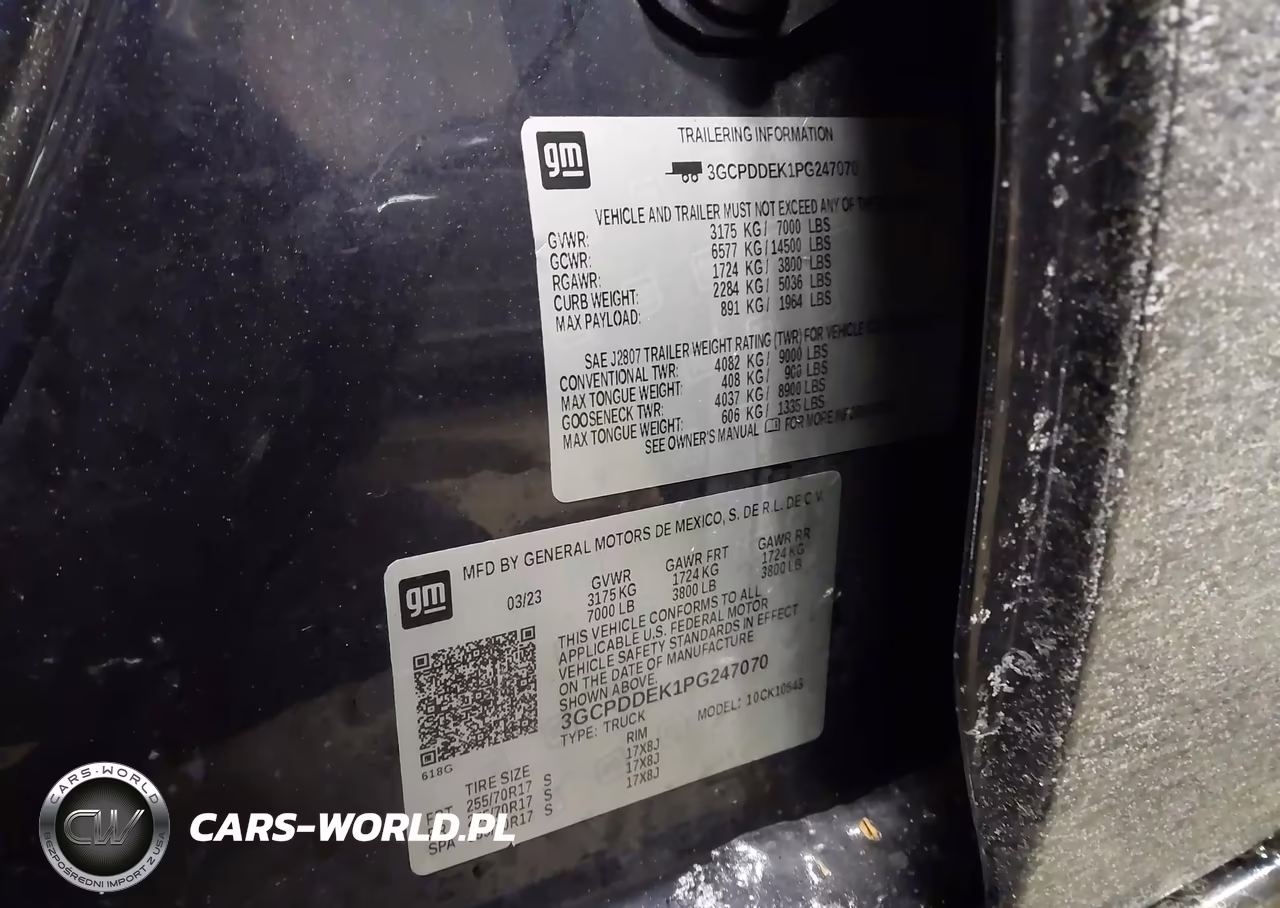 2023 Chevrolet Silverado 1500 4Wd Standard Bed Lt VIN:3GCPDDEK1PG247070 - 9