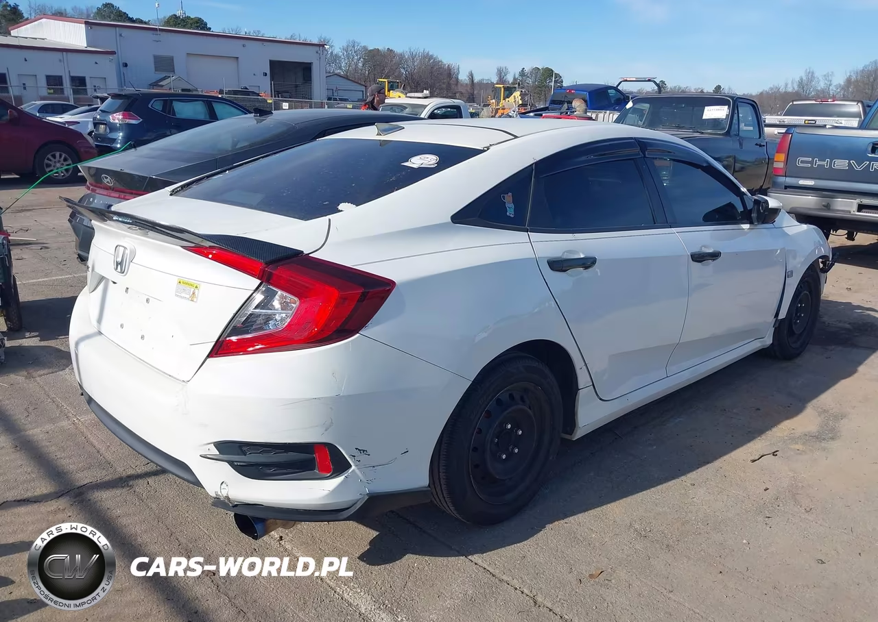 2017 Honda Civic Lx VIN:19XFC2F54HE049415 - 4