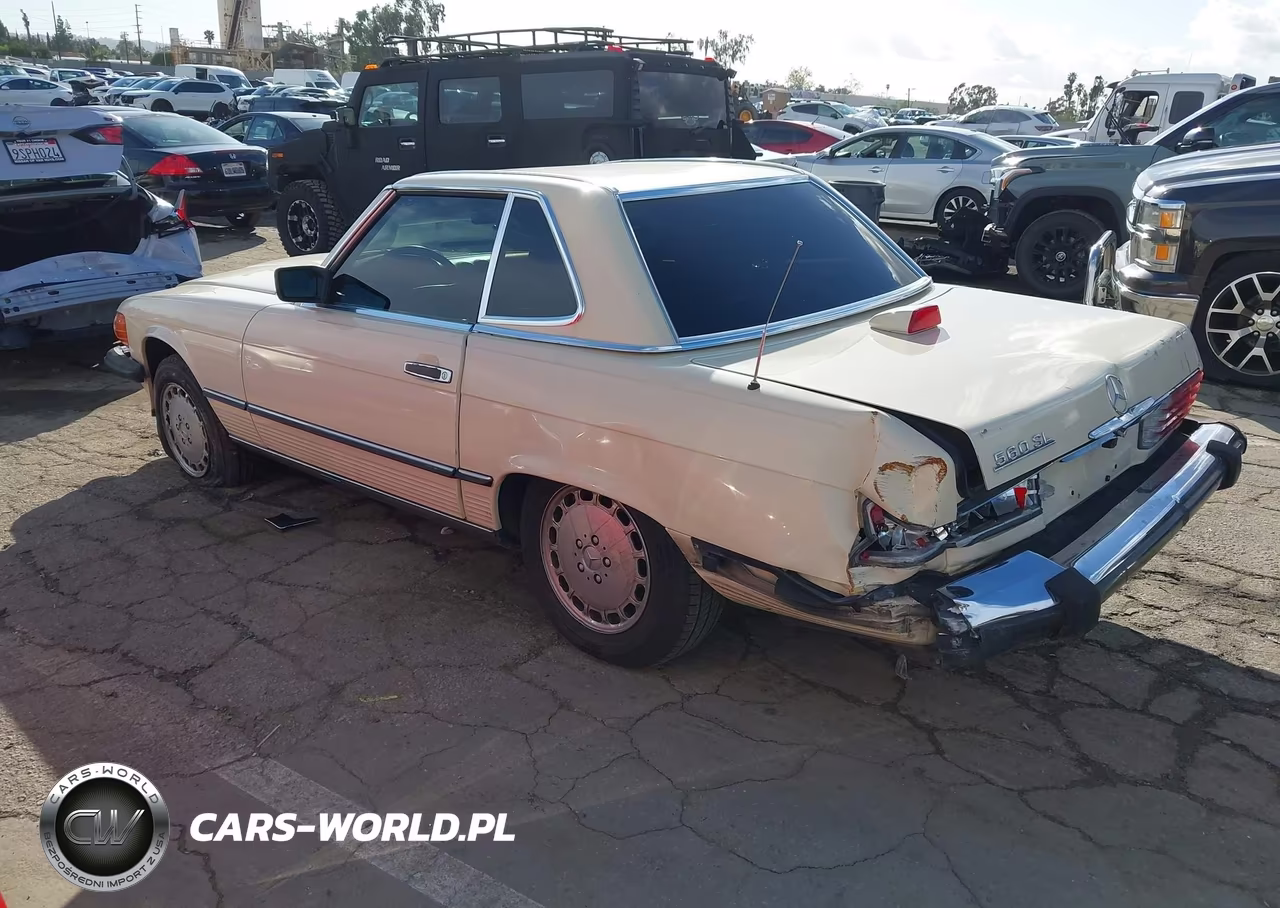 1987 Mercedes-Benz 560 Sl VIN:WDBBA48D8HA057846 - 3