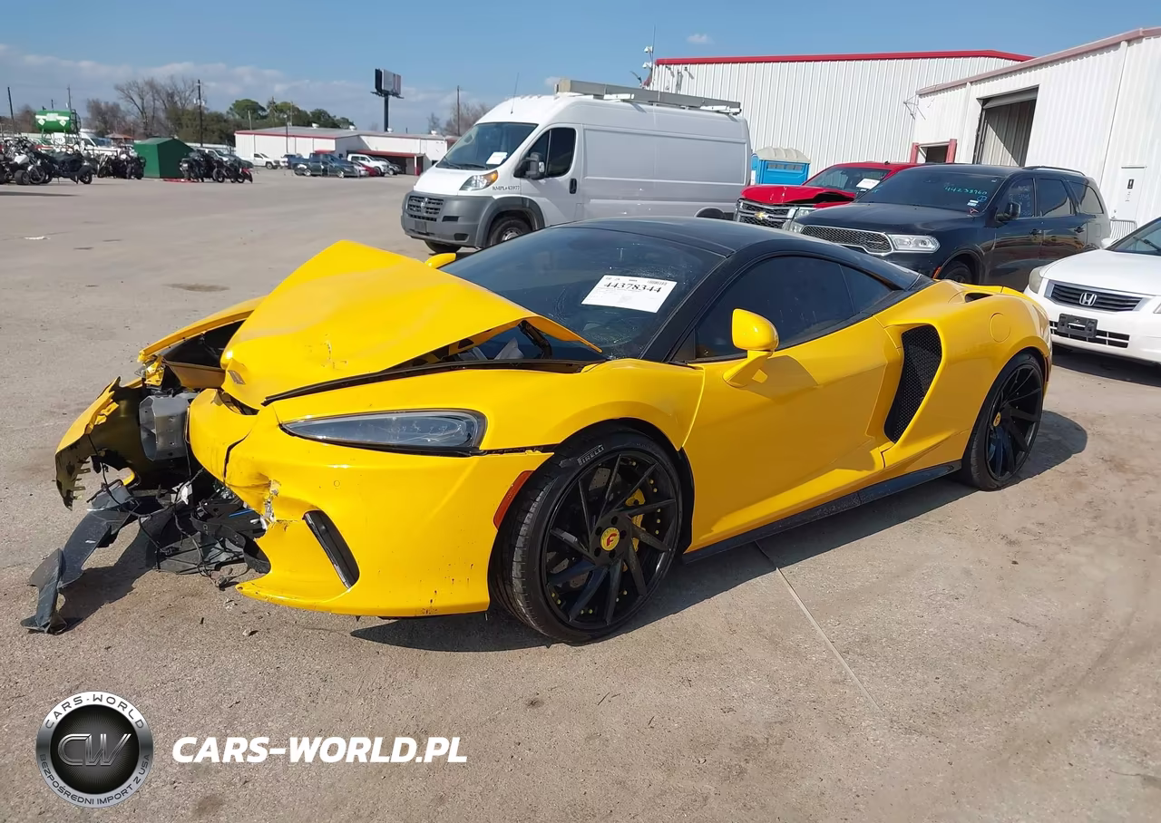 2022 Mclaren Gt Coupe VIN:SBM22GCA3NW001770 - 2