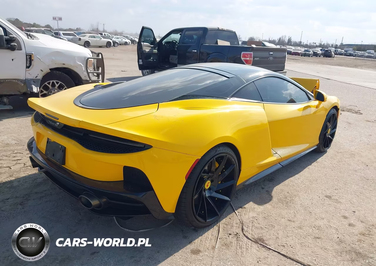 2022 Mclaren Gt Coupe VIN:SBM22GCA3NW001770 - 4
