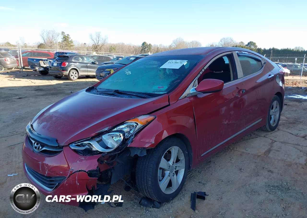 2013 Hyundai Elantra Gls-Limited VIN:KMHDH4AE6DU495570 - 2