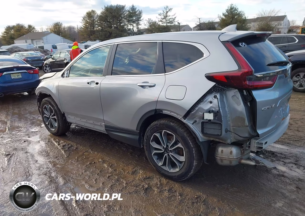 2022 Honda Cr-V Awd Ex-L VIN:2HKRW2H82NH667836 - 3
