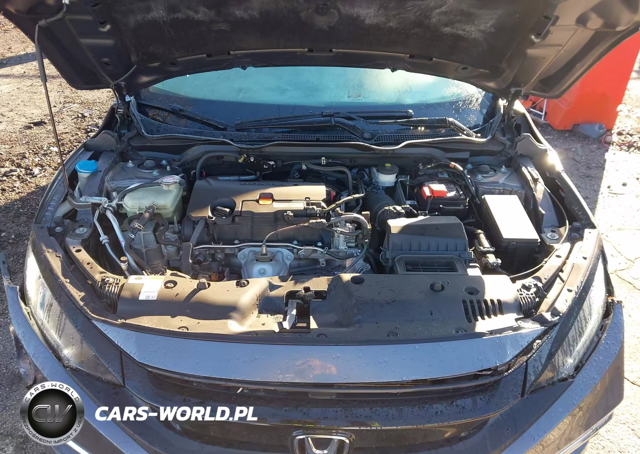 2019 Honda Civic Lx VIN:19XFC2F66KE200335 - 10