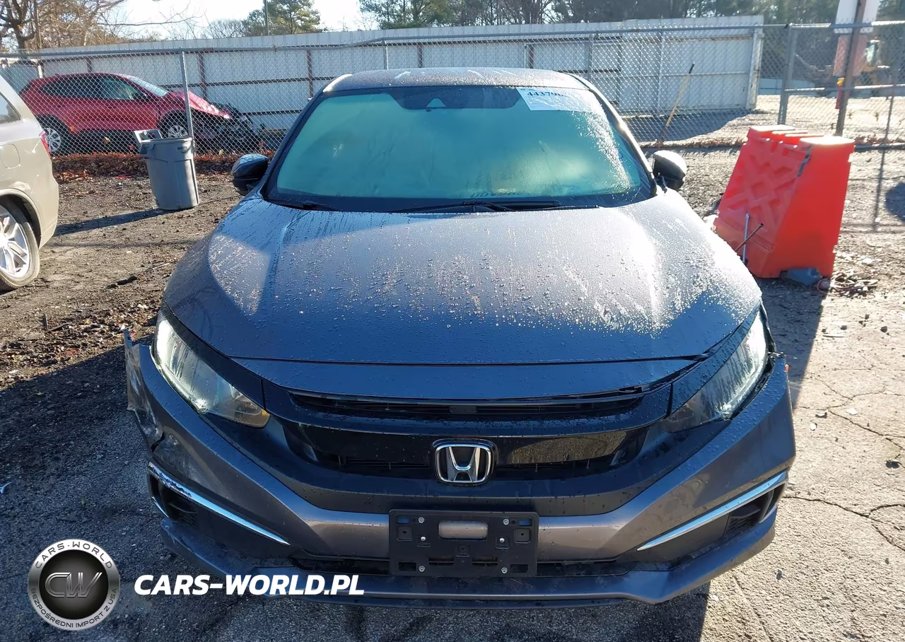 2019 Honda Civic Lx VIN:19XFC2F66KE200335 - 12