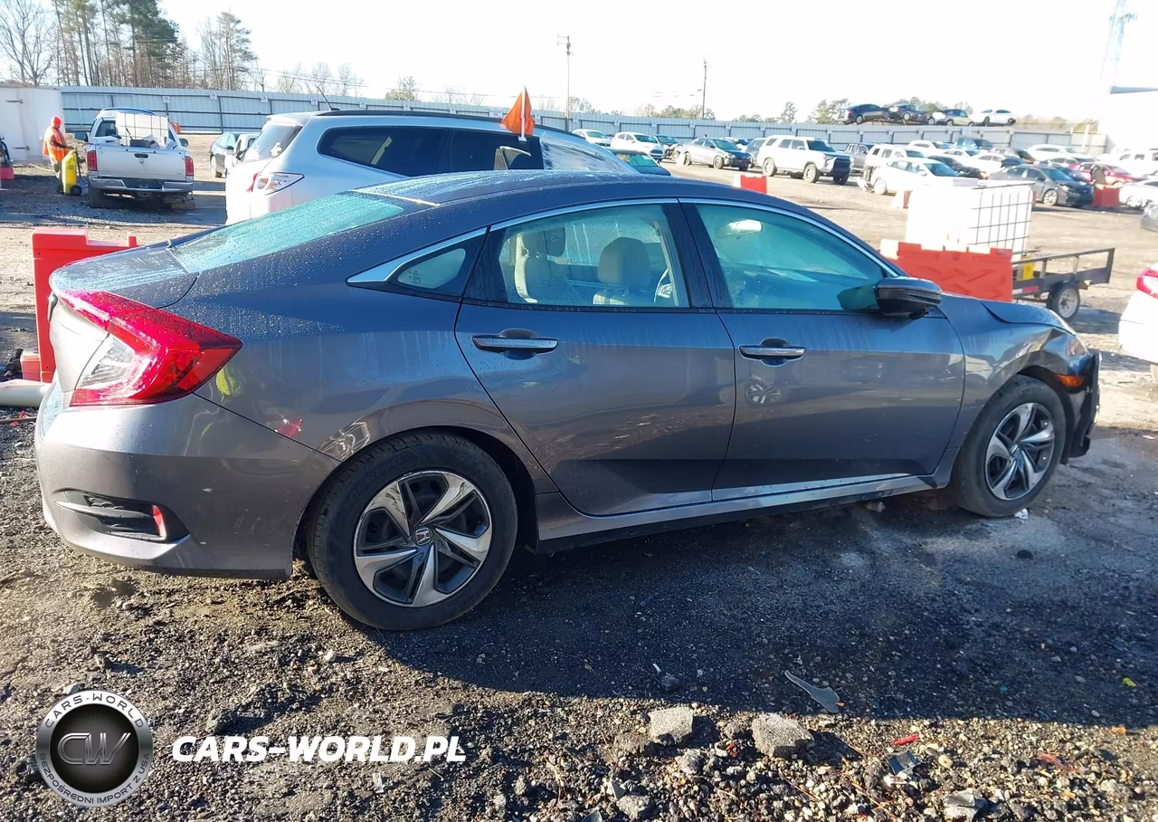 2019 Honda Civic Lx VIN:19XFC2F66KE200335 - 13