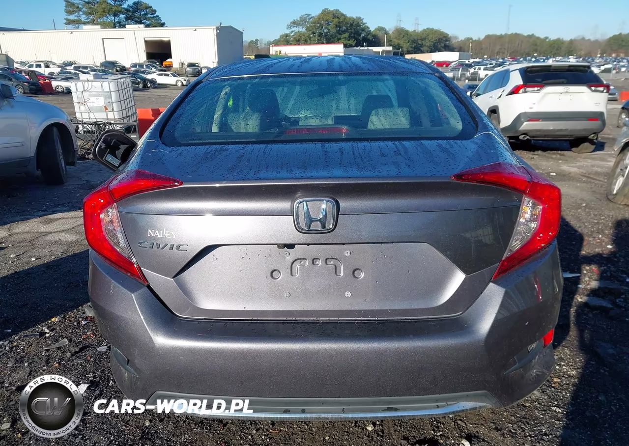 2019 Honda Civic Lx VIN:19XFC2F66KE200335 - 16