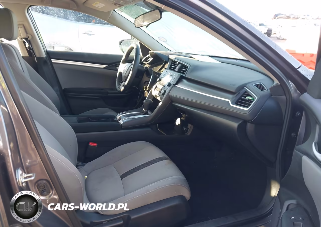 2019 Honda Civic Lx VIN:19XFC2F66KE200335 - 5