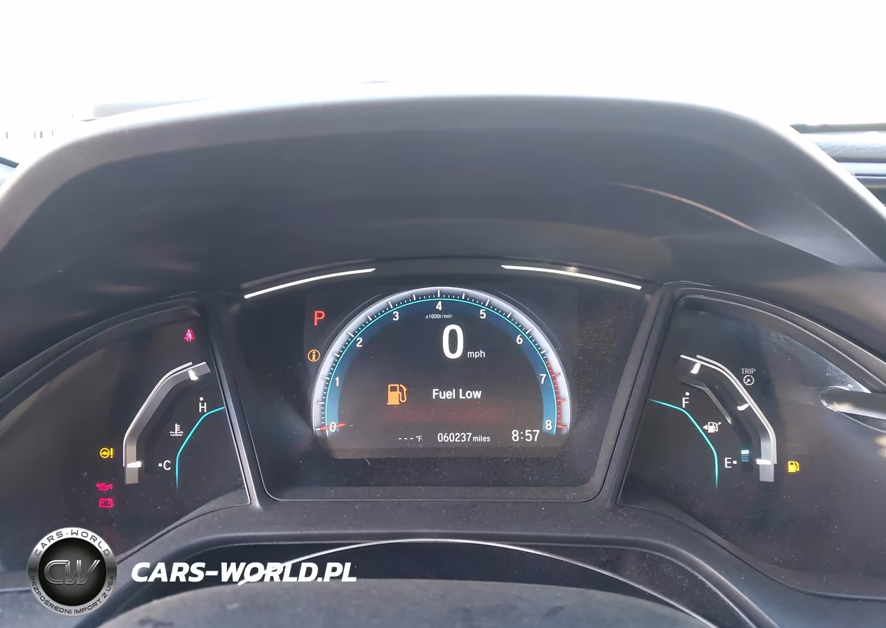 2019 Honda Civic Lx VIN:19XFC2F66KE200335 - 7