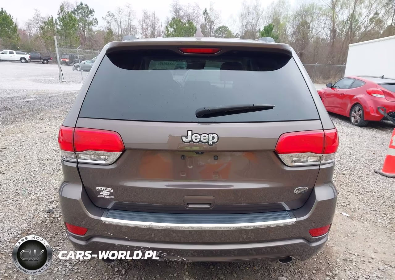 2017 Jeep Grand Cherokee Overland 4X2 VIN:1C4RJECG1HC838283 - 16