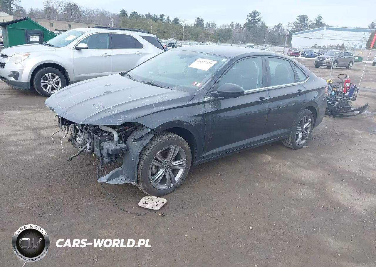 2022 Volkswagen Jetta 1.5T Se VIN:3VWEM7BU1NM014669 - 2
