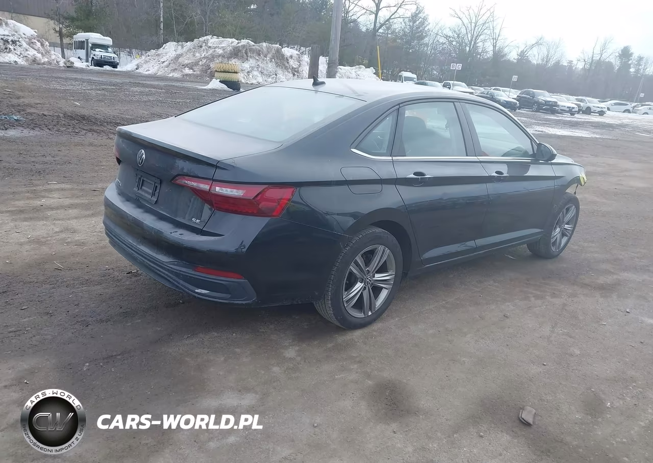 2022 Volkswagen Jetta 1.5T Se VIN:3VWEM7BU1NM014669 - 4