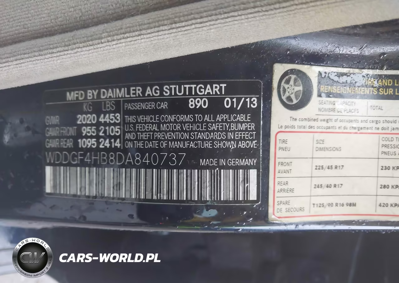 2013 Mercedes-Benz C 250 Sport VIN:WDDGF4HB8DA840737 - 9