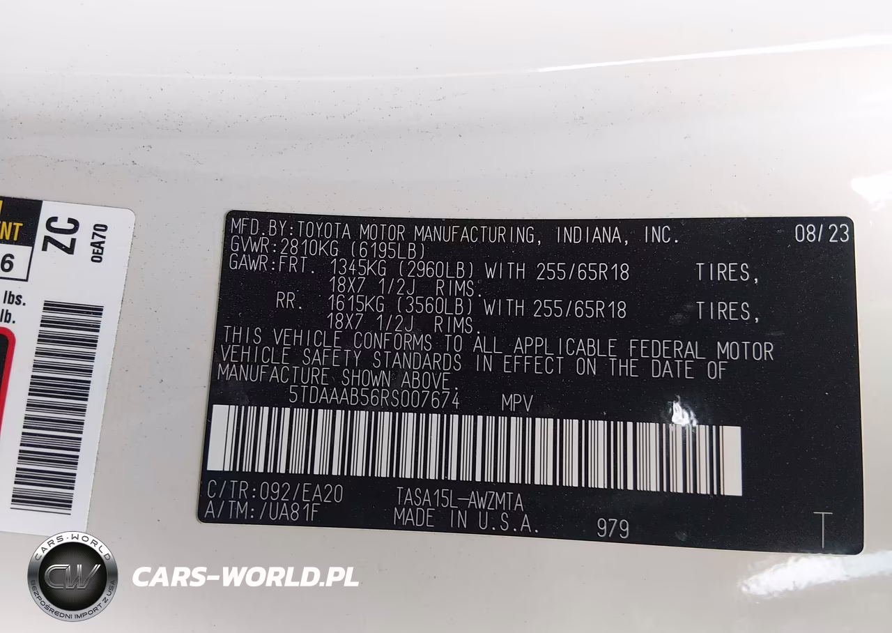 2024 Toyota Grand Highlander Xle VIN:5TDAAAB56RS007674 - 9