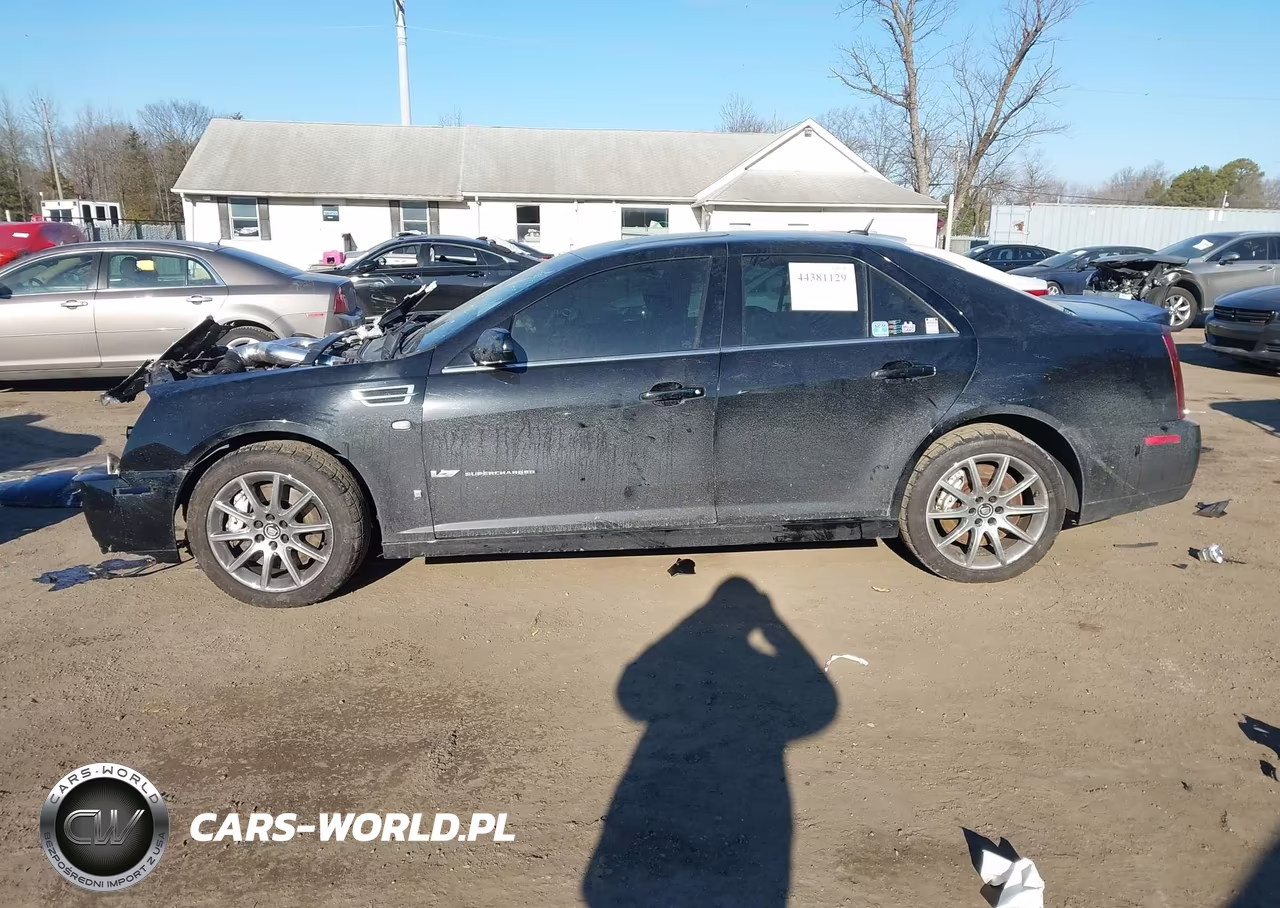 2008 Cadillac Sts-V VIN:1G6DX67D080101885 - 14