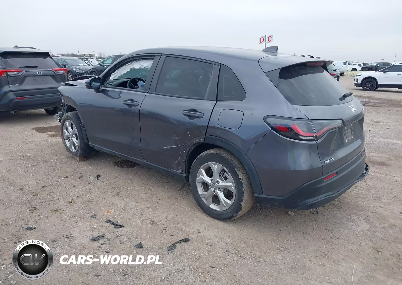 2024 Honda Hr-V 2Wd Lx VIN:3CZRZ1H35RM734395 - 3