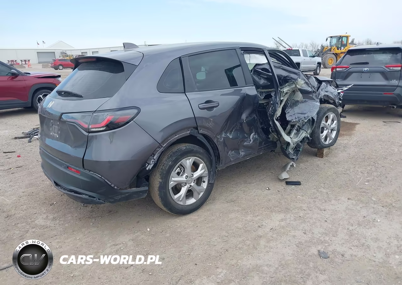 2024 Honda Hr-V 2Wd Lx VIN:3CZRZ1H35RM734395 - 4
