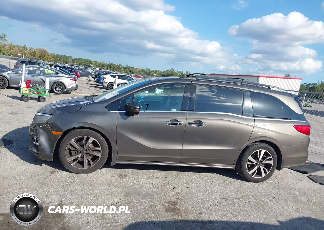 2018 Honda Odyssey Elite VIN:5FNRL6H9XJB065784 - 14