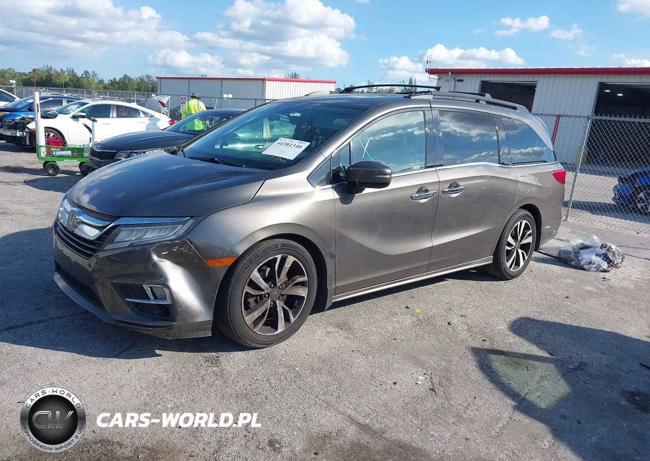2018 Honda Odyssey Elite VIN:5FNRL6H9XJB065784 - 2