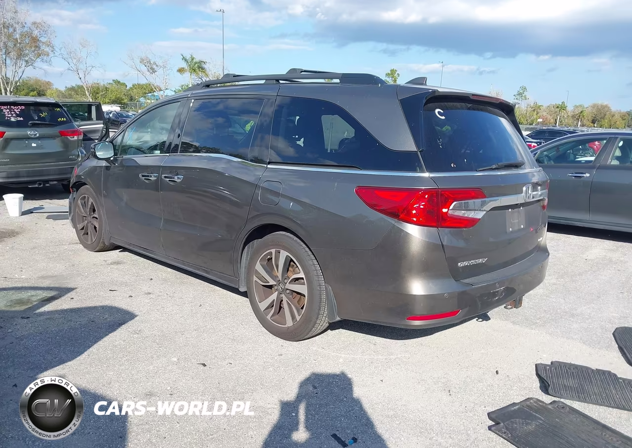 2018 Honda Odyssey Elite VIN:5FNRL6H9XJB065784 - 3