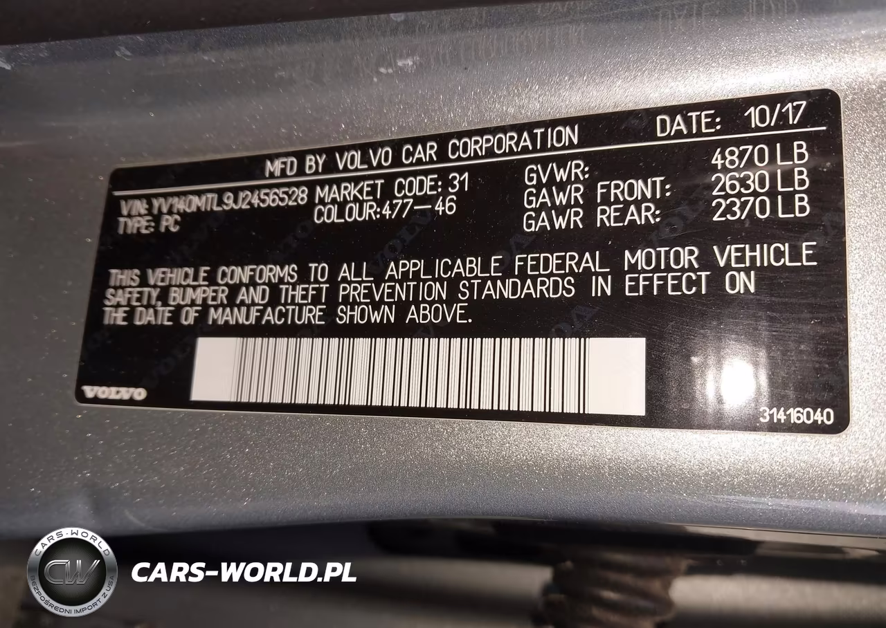 2018 Volvo S60 T5 Dynamic VIN:YV140MTL9J2456528 - 9