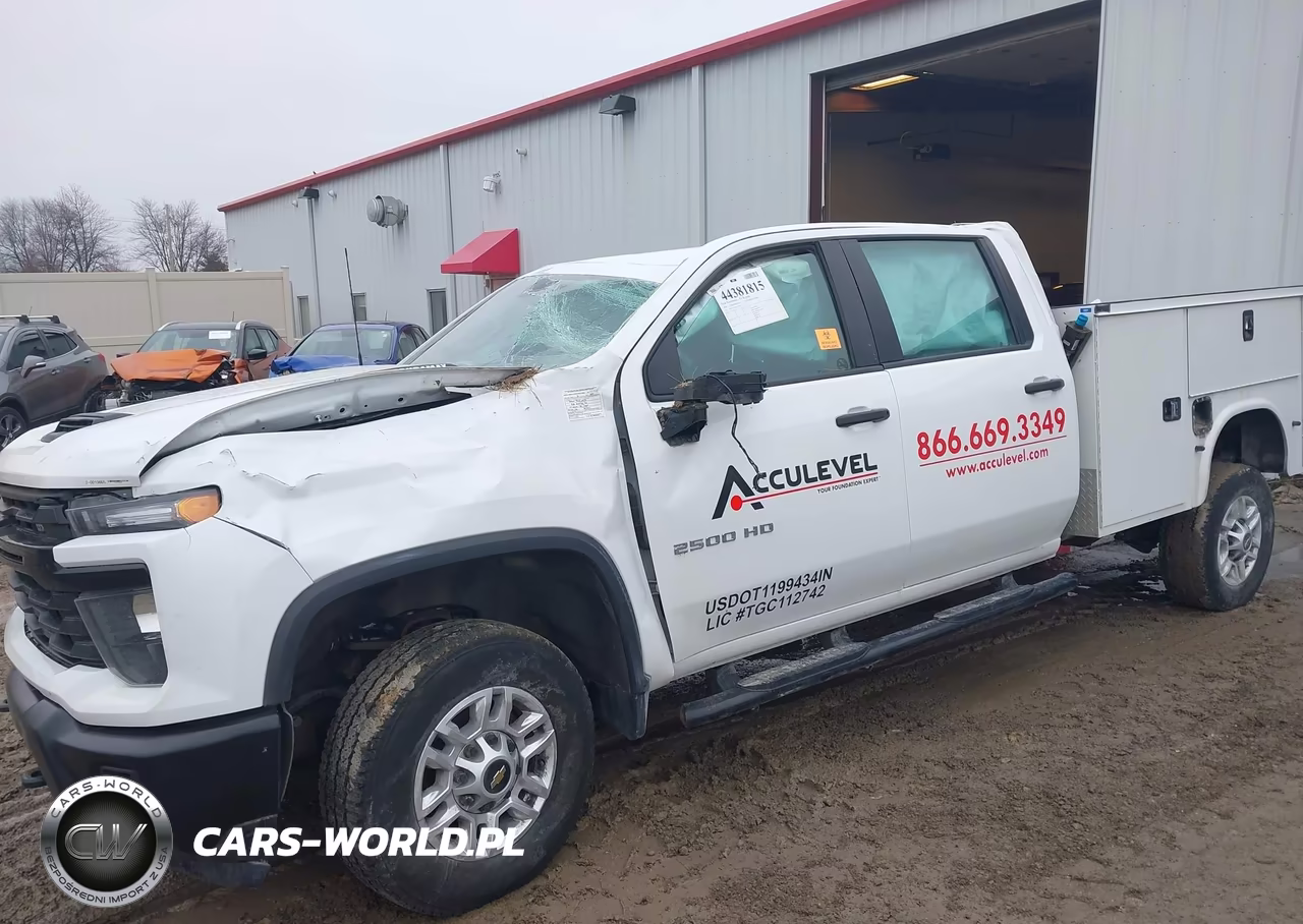 2024 Chevrolet Silverado 2500Hd 4Wd Long Bed Work Truck VIN:1GB4YLEY6RF237388 - 2
