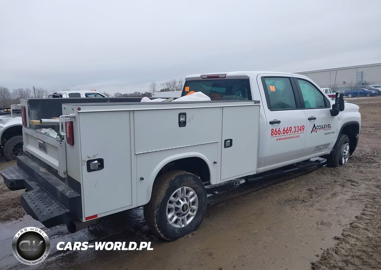 2024 Chevrolet Silverado 2500Hd 4Wd Long Bed Work Truck VIN:1GB4YLEY6RF237388 - 4