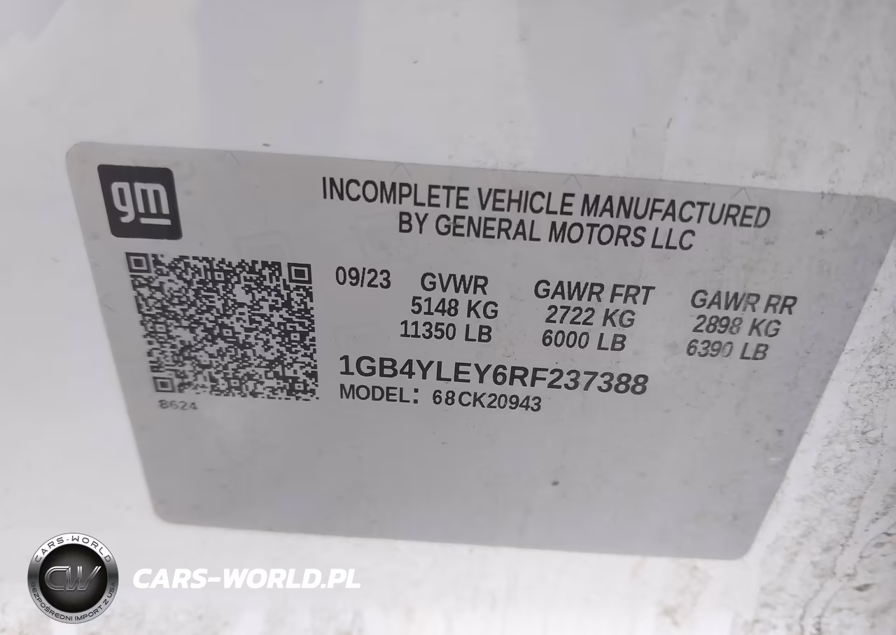 2024 Chevrolet Silverado 2500Hd 4Wd Long Bed Work Truck VIN:1GB4YLEY6RF237388 - 9