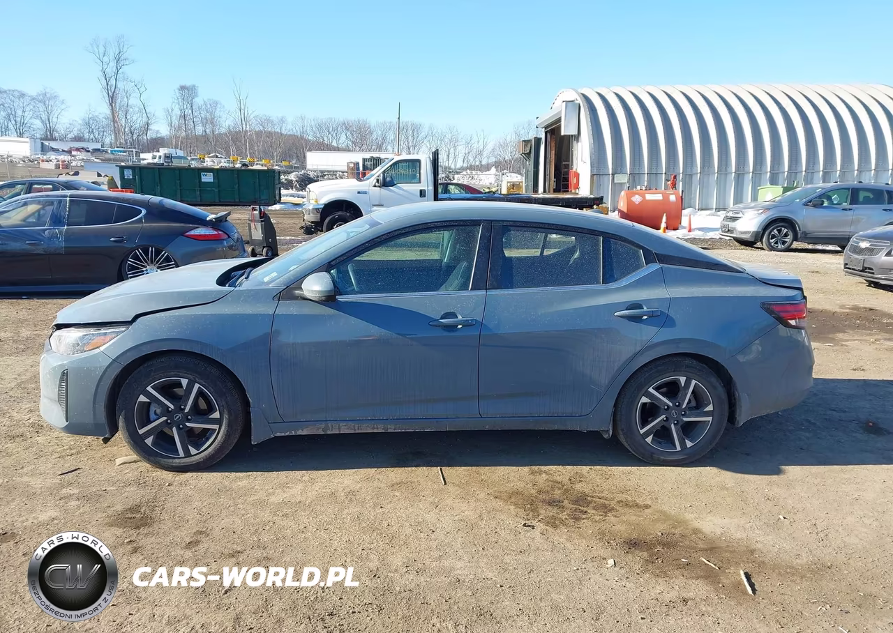 2025 Nissan Sentra Sv VIN:3N1AB8CV3SY247674 - 14