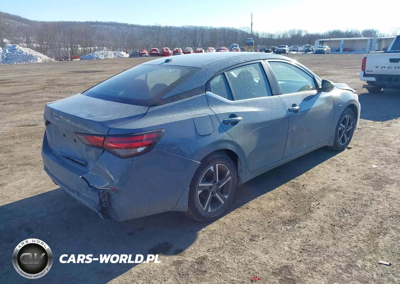 2025 Nissan Sentra Sv VIN:3N1AB8CV3SY247674 - 4