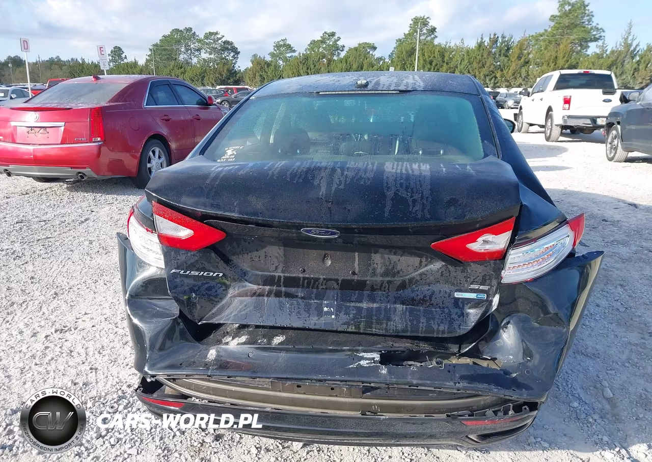 2016 Ford Fusion Se VIN:3FA6P0T96GR336221 - 16