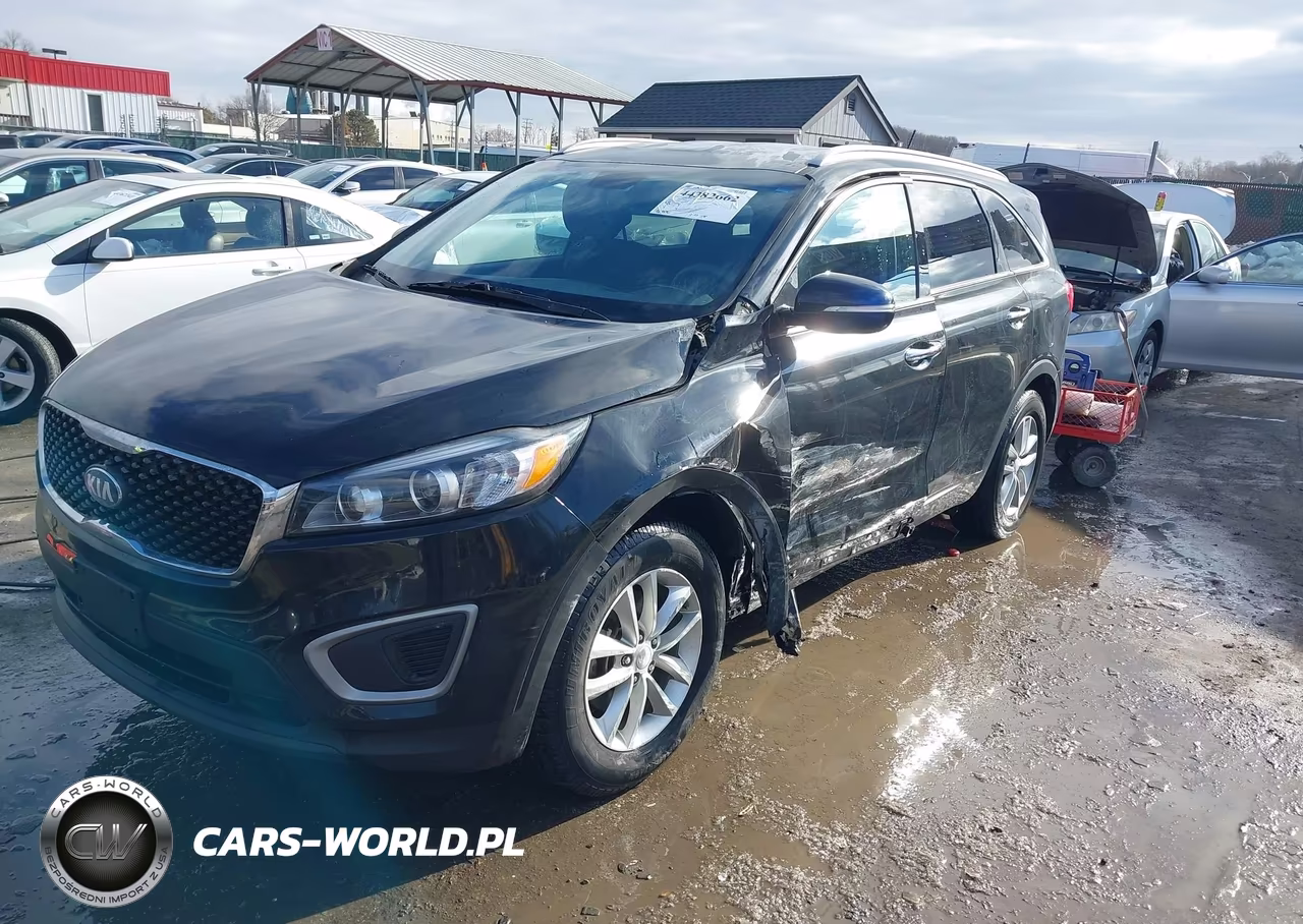 2016 Kia Sorento 2.4L Lx VIN:5XYPGDA32GG156281 - 2