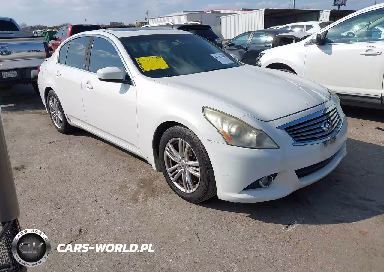 2010 Infiniti G37 Journey