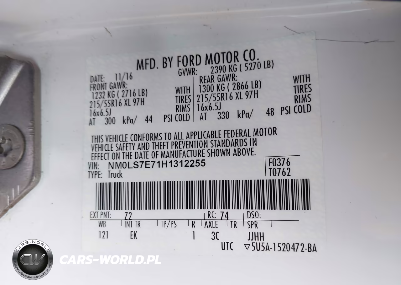 2017 Ford Transit Connect Xl VIN:NM0LS7E71H1312255 - 9