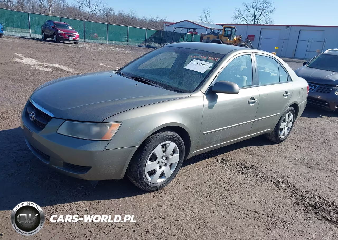 2008 Hyundai Sonata Gls VIN:5NPET46C58H344119 - 2