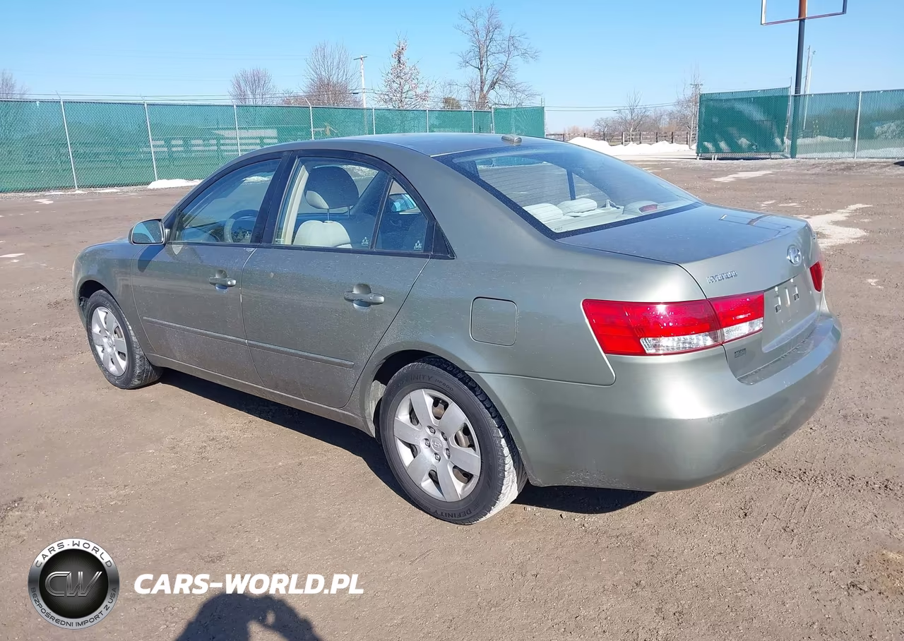 2008 Hyundai Sonata Gls VIN:5NPET46C58H344119 - 3