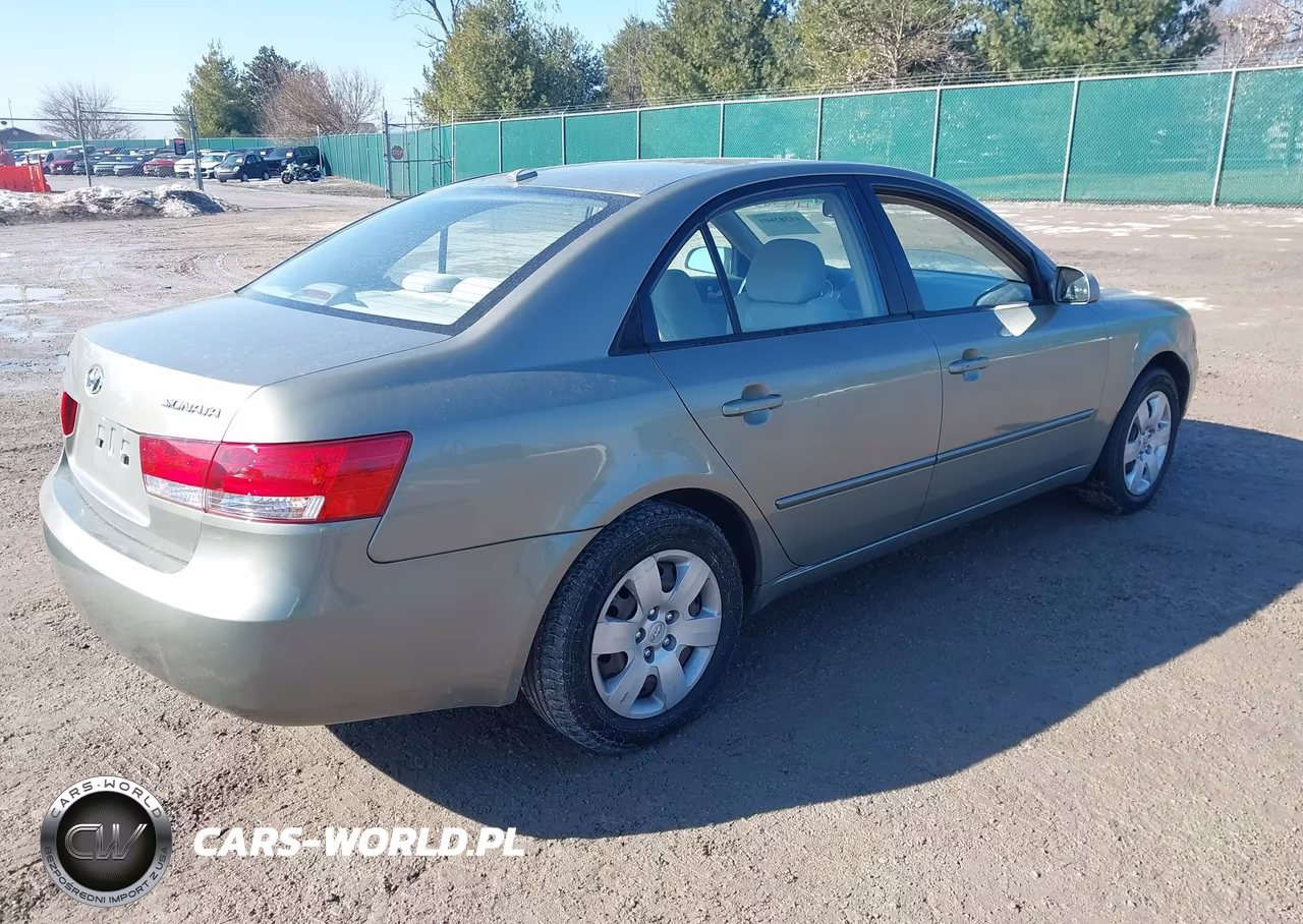 2008 Hyundai Sonata Gls VIN:5NPET46C58H344119 - 4