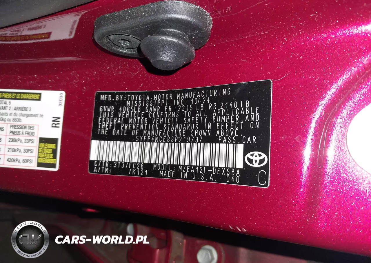 2025 Toyota Corolla Se VIN:5YFP4MCE8SP219797 - 9