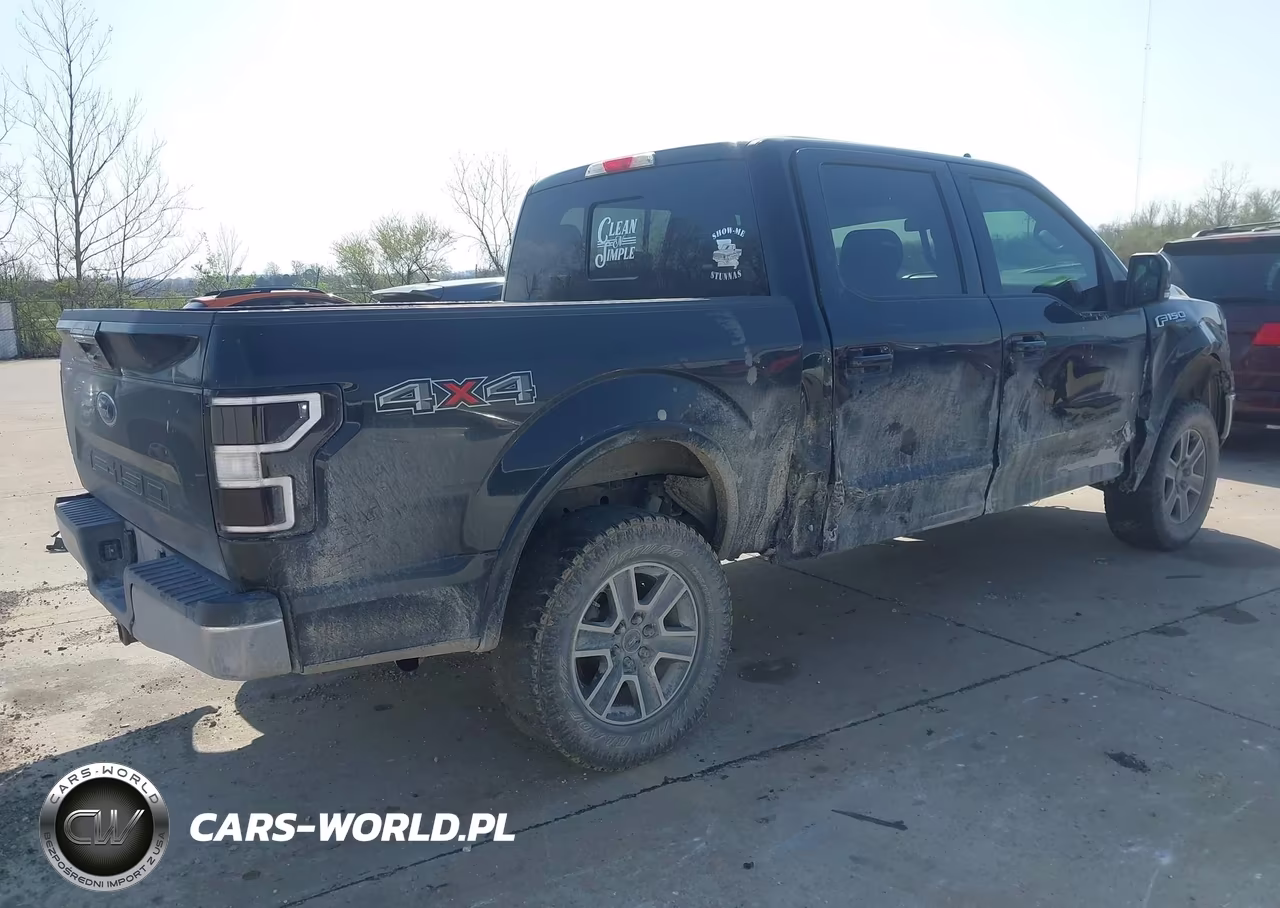2019 Ford F-150 Lariat VIN:1FTEW1E51KFB49144 - 4