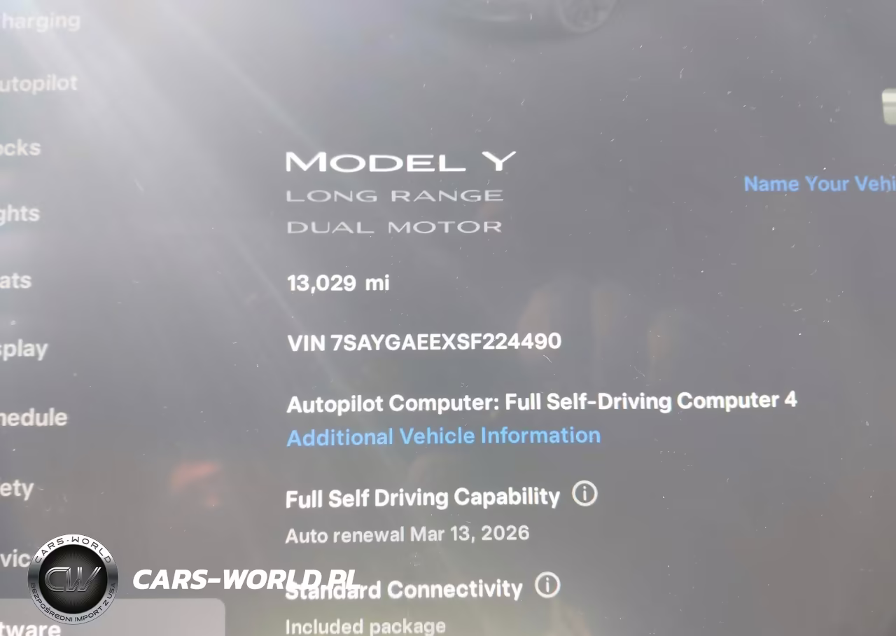 2025 Tesla Model Y Long Range Dual Motor All-Wheel Drive VIN:7SAYGAEEXSF224490 - 7