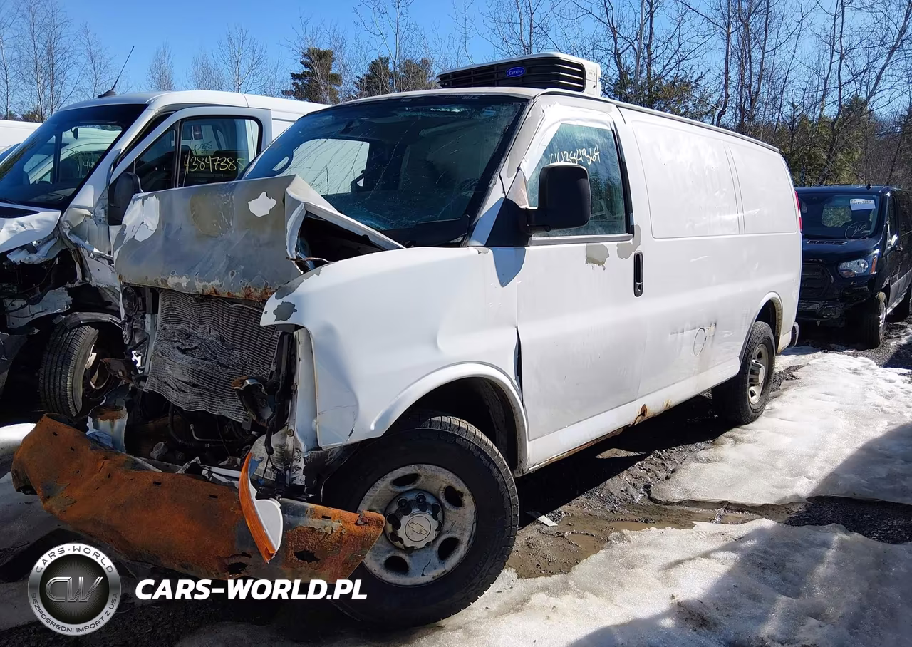 2008 Chevrolet Express Work Van VIN:1GCGG25C881121342 - 2