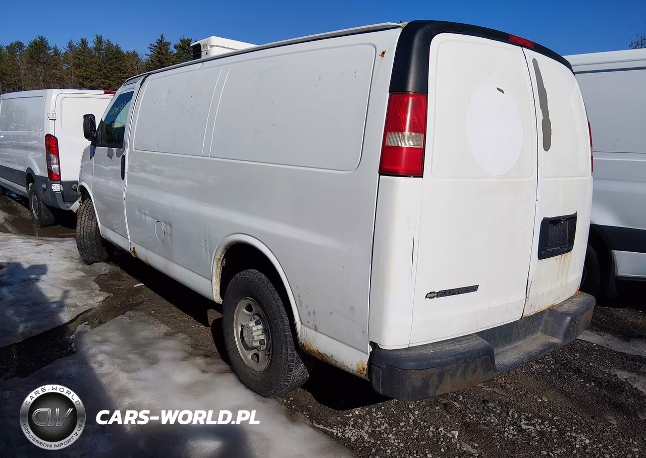 2008 Chevrolet Express Work Van VIN:1GCGG25C881121342 - 3